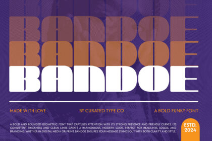 Bandoe – Sans Serif Font